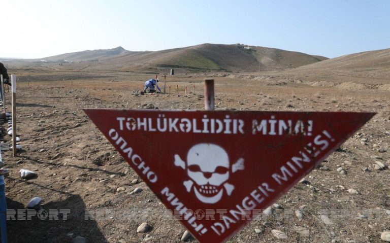 Dövlət Departamenti: “Minalar insanların təhlükəsiz geri qayıtmasına mane olur”