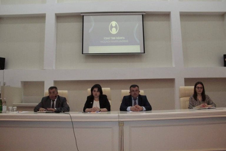 İcbari tibbi sığorta ilə bağlı maarifləndirmə tədbiri keçirilib-FOTOLAR