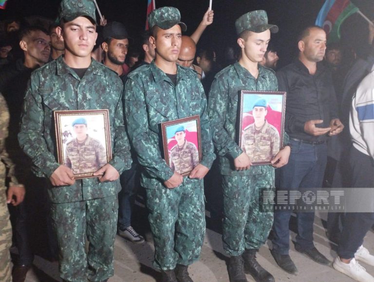 On dörd gündən sonra nəşi tapılan şəhid torpağa tapşırıldı-FOTO