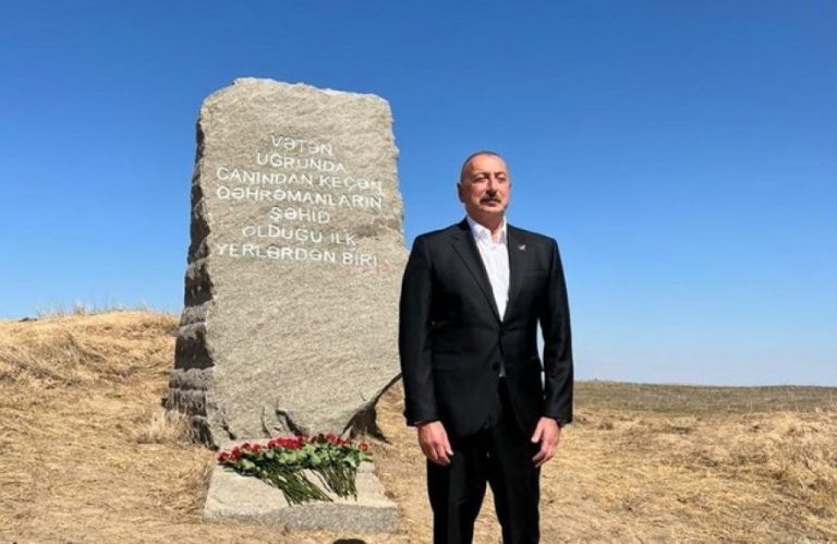 Prezident və birinci xanım Füzulidə – FOTO