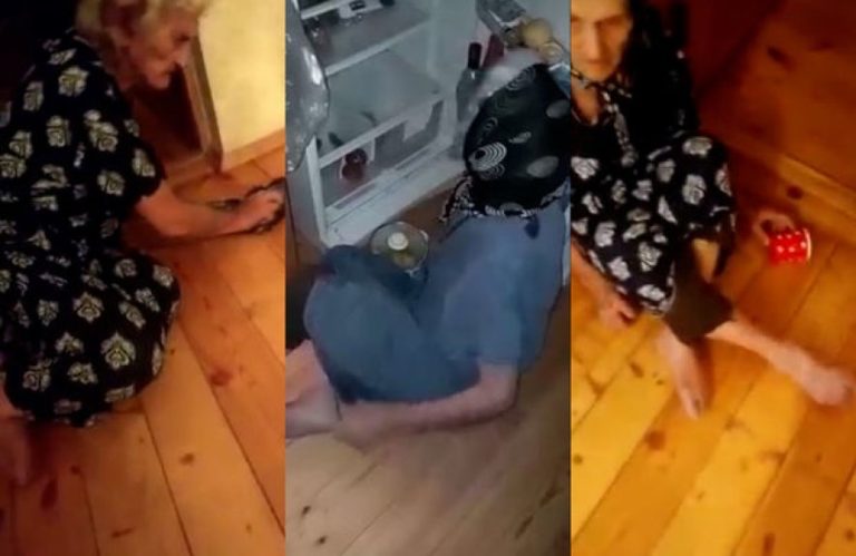 Bakıda 90 yaşlı qadına oğlu və gəlini işgəncə verib videoya çəkdi-VİDEO