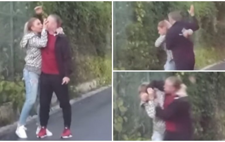 “Neftçi”nin baş məşqçisi ilə arvadının əlbəyaxa dava görüntüləri yayıldı – Video