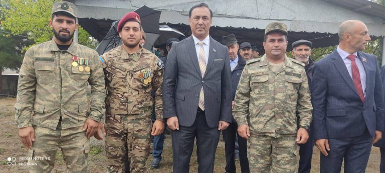 Cəlilabadda şəhidlərin xatirə bulağının və parkının açılışı oldu-FOTOLAR
