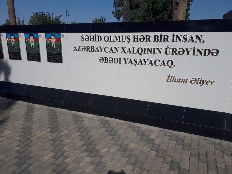 Cəlilabad Şəhidlər Xiyabanı əsaslı şəkildə təmir edilib-FOTOLAR+VİDEO
