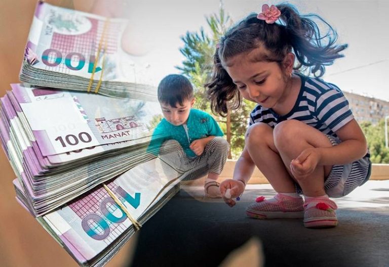 Bu uşaqlara birdəfəlik müavinət veriləcək – 2600 manat