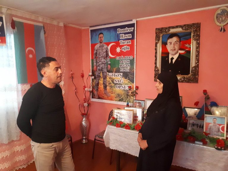 Xüsusi təyinatlı şəhidimizin anası: “Arzum ancaq oğlumun adını yaşatmaqdır…”-FOTOLAR