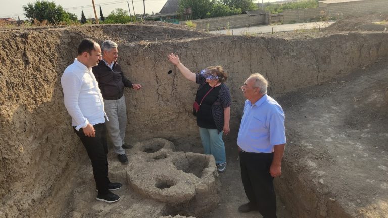 Paşatəpə tarixi abidəsində arxeoloji tədqiqat işləri aparılır – FOTOLAR
