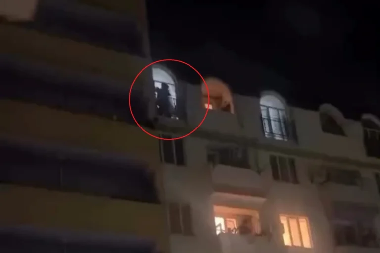Xırdalan sakinləri arasında insident: Bıçaqla hədələmə anı kameraya düşdü – VİDEO