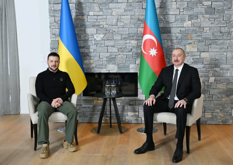 Zelenski İlham Əliyevə təşəkkür etdi – FOTO