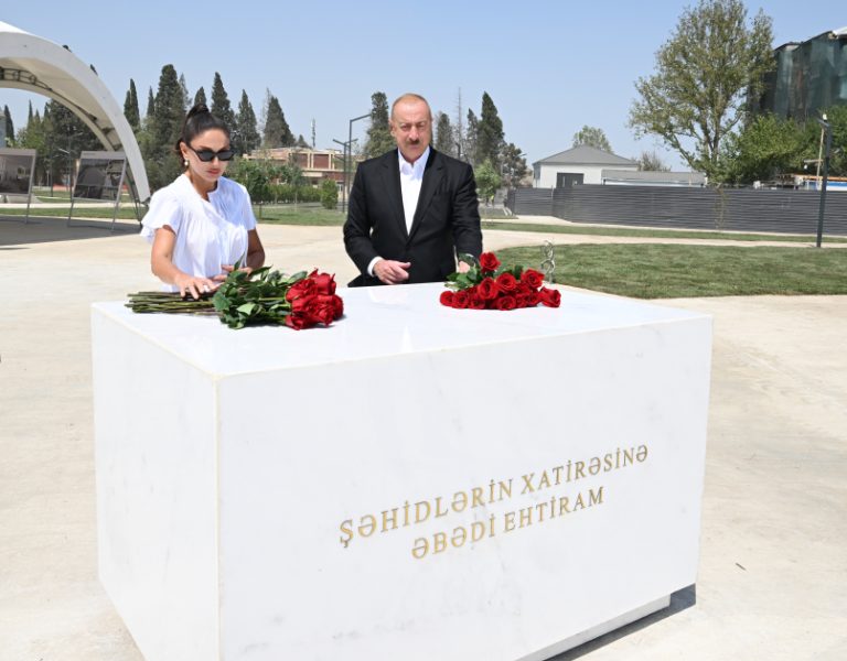 Gәncә Memorial Kompleksində görülən işlərlə tanışlıq – FOTOLAR