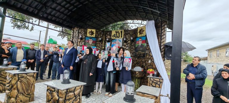 Şəhid Elməddin Əliyevin bulağının açılışı oldu – FOTOLAR