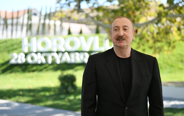 “Bu torpaqların sahibləri bizik” – Prezident