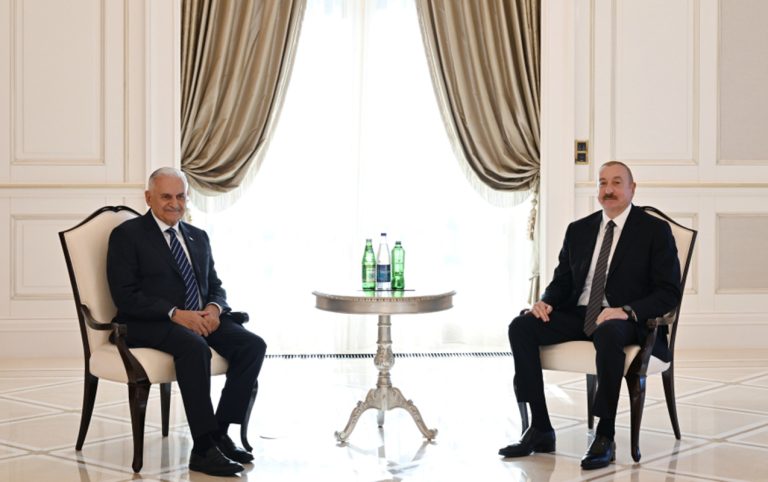 Prezident Binəli Yıldırımı qəbul etdi – FOTOLAR