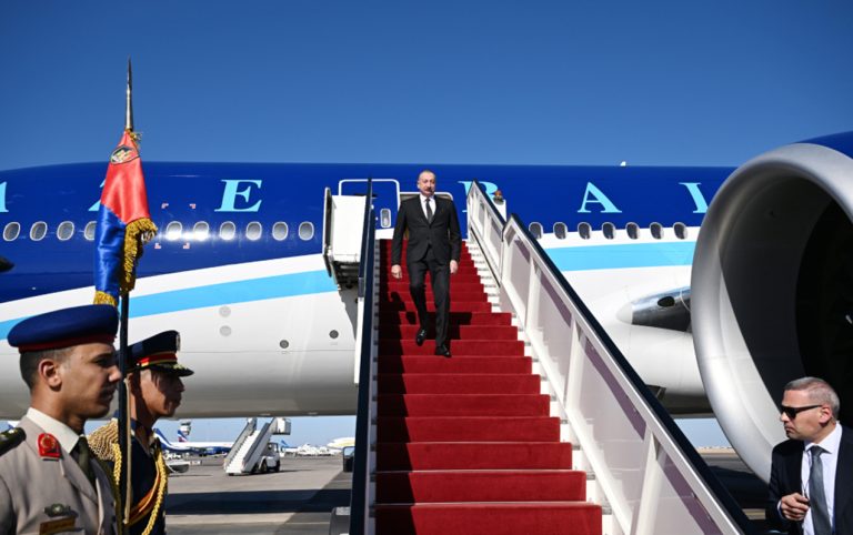 Prezident Misirə getdi – FOTOLAR