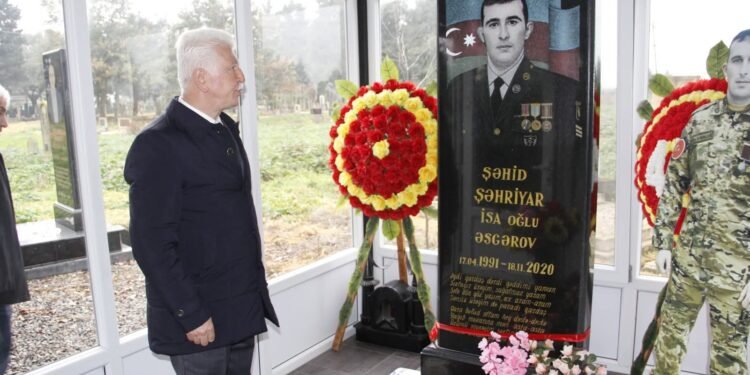 İcra başçısı şəhid ailələrini ziyarət etdi – FOTOLAR