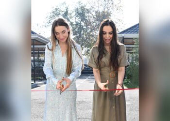 Prezidentin qızı və gəlini açılışda – FOTOLAR