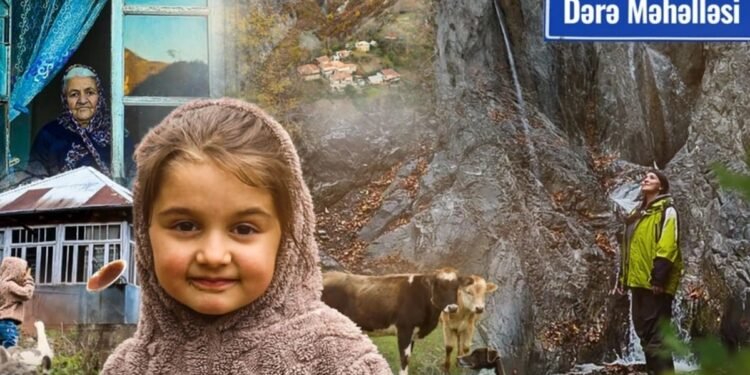 Heç kimin xəstələnmədiyi, dörd ailənin yaşadığı kənddən videoreportaj