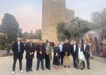 Erməni nümayəndələr Bakını gəzdilər – FOTOLAR