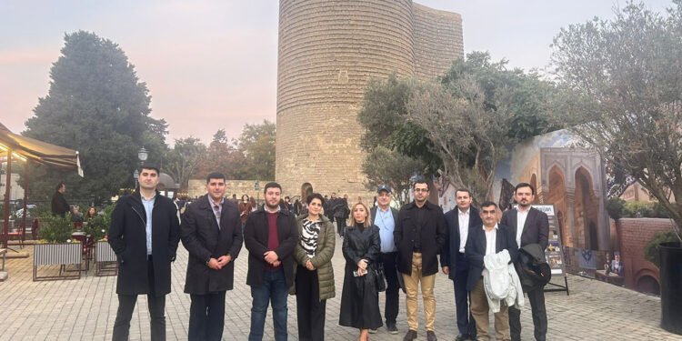 Erməni nümayəndələr Bakını gəzdilər – FOTOLAR