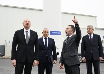 Prezident açılışda – FOTOLAR