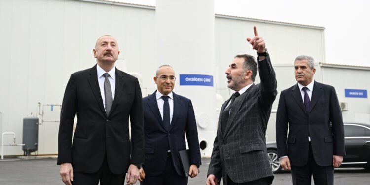 Prezident açılışda – FOTOLAR