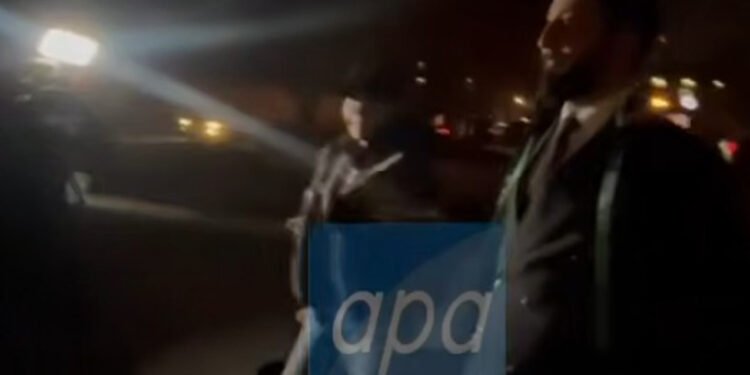 Rəqsanənin azadlıqda ilk görüntüləri – VİDEO