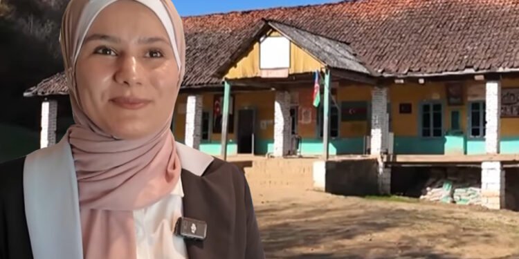 Kəndinə ilk ali təhsilli qadın kimi qayıtdı... - VİDEO