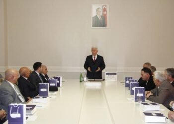 İcra başçısı rayon ziyalıları ilə görüşdü – FOTOLAR