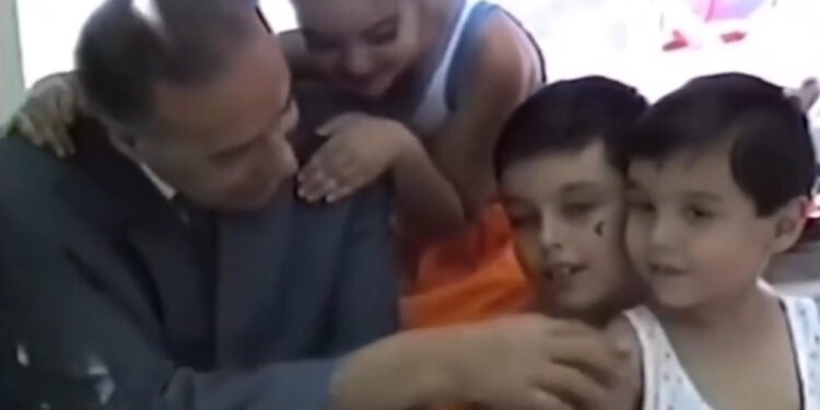 Heydər Əliyevin nəvələri ilə səmimi anları - VİDEO