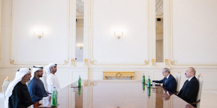 Prezident qəbul keçirdi - FOTOLAR