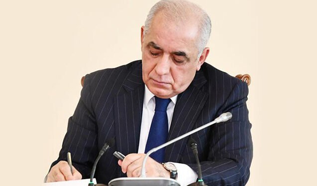 Baş nazir bu qaydanı təsdiq etdi