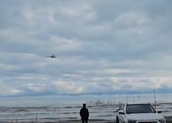 Astarada itkin balıqçıların axtarışlarına helikopter cəlb olundu – VİDEO