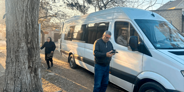 Xankəndinin bu qəsəbəsinə ilk köç oldu - VİDEO