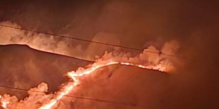 Kəlbəcərdəki yanğın davam edir – VİDEO