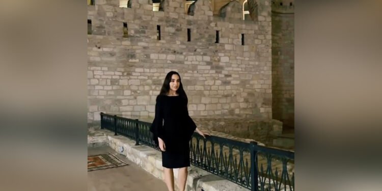 Leyla Əliyeva İçərişəhərdən paylaşım etdi – VİDEO