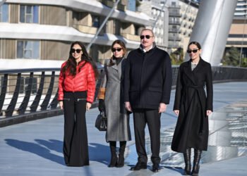 Prezidentlə ailəsinin “Ağ Şəhər”dən FOTOLARI