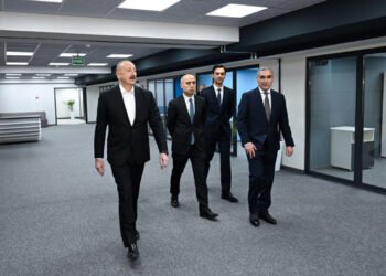 İlham Əliyev Xankəndidə açılışda – FOTOLAR