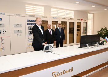 İlham Əliyev “Xankəndi-1” elektrik yarımstansiyasının açılışında iştirak etdi – FOTOLAR