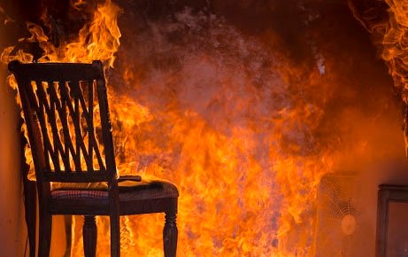 Yevlaxda DƏHŞƏTLİ YANĞIN - Şəhid anası həlak oldu