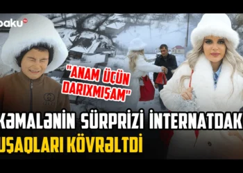 Qubanın ən ucqar kəndində Yeni il ovqatı - VİDEO