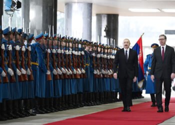 Vunçiç İlham Əliyevi belə qarşıladı - FOTOLAR + VİDEO