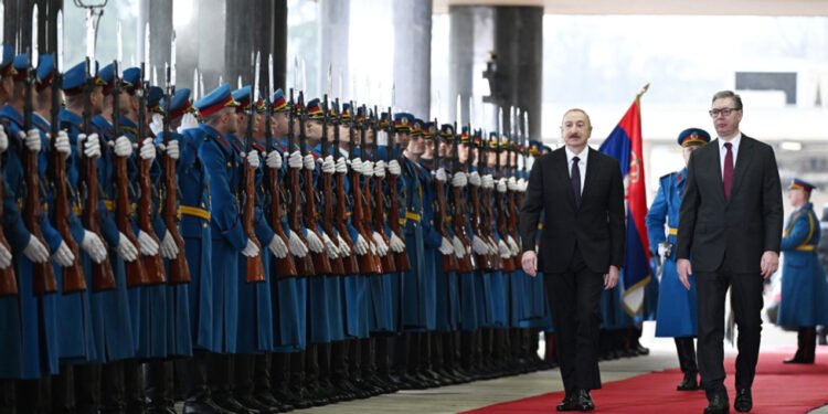 Vunçiç İlham Əliyevi belə qarşıladı - FOTOLAR + VİDEO