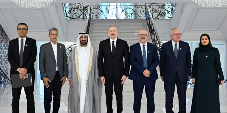 Prezident qəbul keçirdi - FOTOLAR