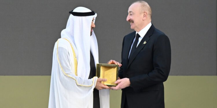 Prezidentin sosial media hesablarında dünənki mərasimdən video paylaşıldı