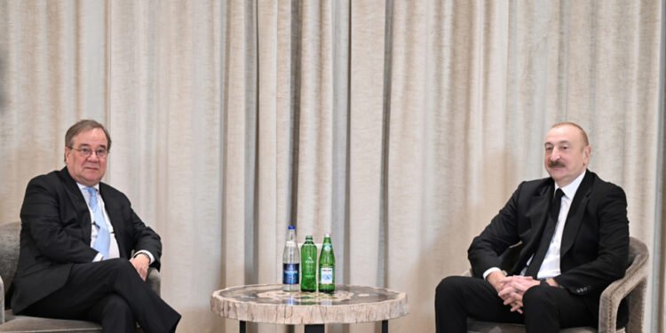 Prezident Münxendə görüşlər keçirdi - FOTOLAR