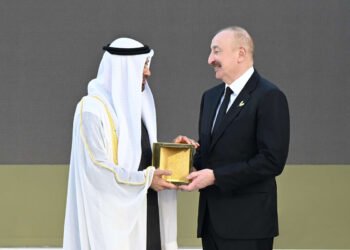 İlham Əliyevə mötəbər mükafat verildi - FOTOLAR-VİDEO