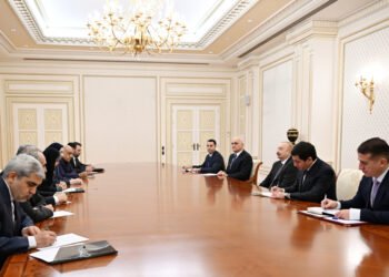 Prezident iranlı naziri qəbul etdi - FOTOLAR