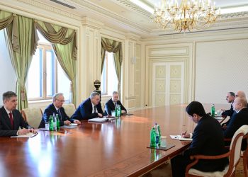 Prezident Overçuku qəbul etdi - FOTOLAR