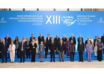 Prezident XIII Qlobal Bakı Forumunda çıxış etdi - FOTO