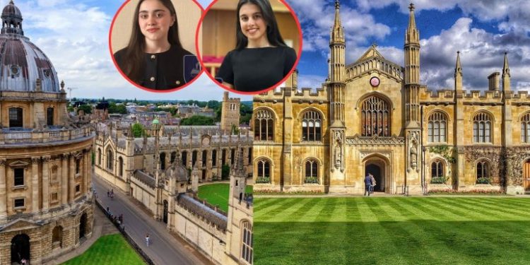 Azərbaycanlı bacılar Oksford və Kembircə qəbul oldu - FOTO